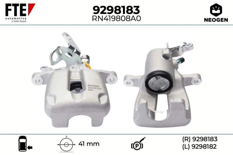 Image of Brake caliper FTE 9298183