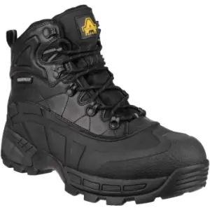 Image of Amblers Mens FS430 Orca S3 Waterproof Leather Safety Boots (13 uk) (Black) - Black