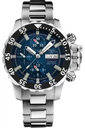 Image of Mens Ball Engineer Hydrocarbon NEDU Chronometer Titanium Automatic Chronograph Watch DC3026A-SC-BE