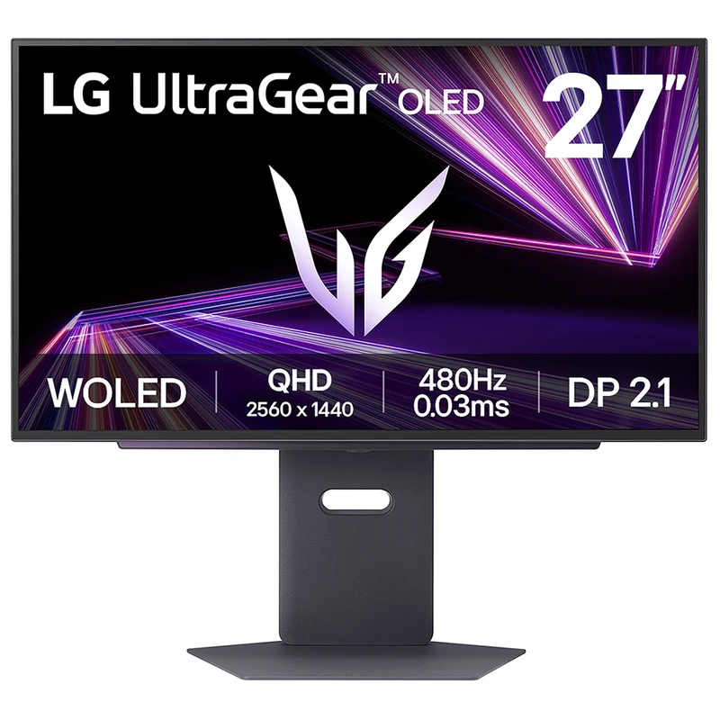 Image of LG UltraGear 27GX790A 27 OLED QHD 480Hz 0.03ms Gaming Monitor 27GX790A-B.AEK Black