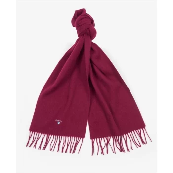 Image of Barbour Plain Lambswool Scarf - Winter RE89