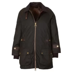 Image of Barbour Womens Norwood Wax Jacket Olive/Classic 10
