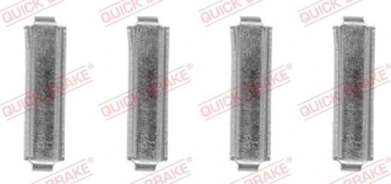 Image of QUICK BRAKE Brake pad fitting kit QUICK BRAKE 109-1771
