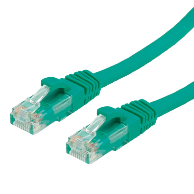 Image of VALUE UTP Cable Cat.6. halogen-free. green. 0.5 m