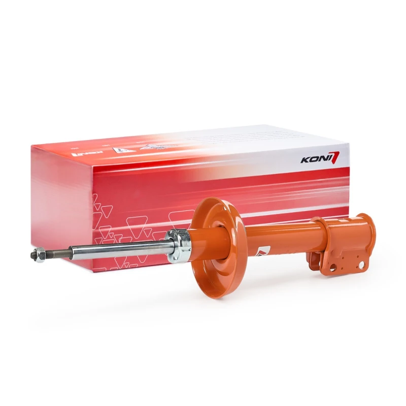 Image of KONI 8750-1021 Shock absorber STRT Gas Pressure, Twin-Tube, Suspension Strut, Top pin Shock Absorber (854)
