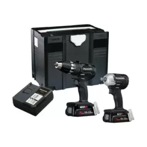 Image of EYC232PN2G31 EYC232PN Twin Pack 18V 2 x 3.0Ah Li-ion PANC232PN - Panasonic