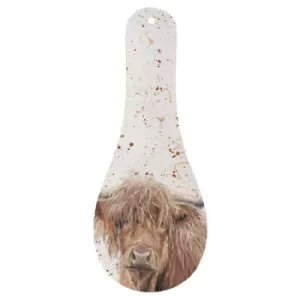 image of Bree Merryn Highland Cow Spoon Rest