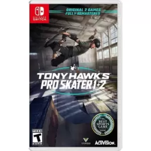 Image of Tony Hawk Pro Skater 1+2 Nintendo Switch Game
