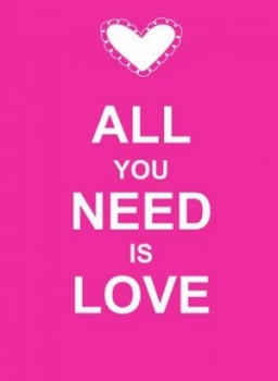 Image of All You Need Is Love by Summersdale Hardback