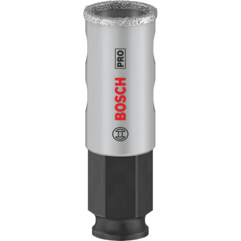Image of Bosch PRO Power Change Plus Diamond Grit Tile Hole Saw 2608901554 Diameter: 22mm