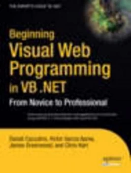 Image of Beginning Visual Web Programming in Vb.Net by Chris Hart Paperback