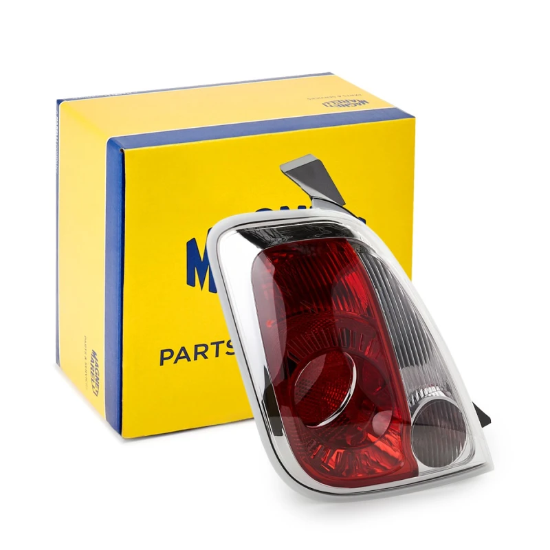 Image of MAGNETI MARELLI 714027040884 Rear light with bulb holder, Right, RY10W Combination Rearlight (391)
