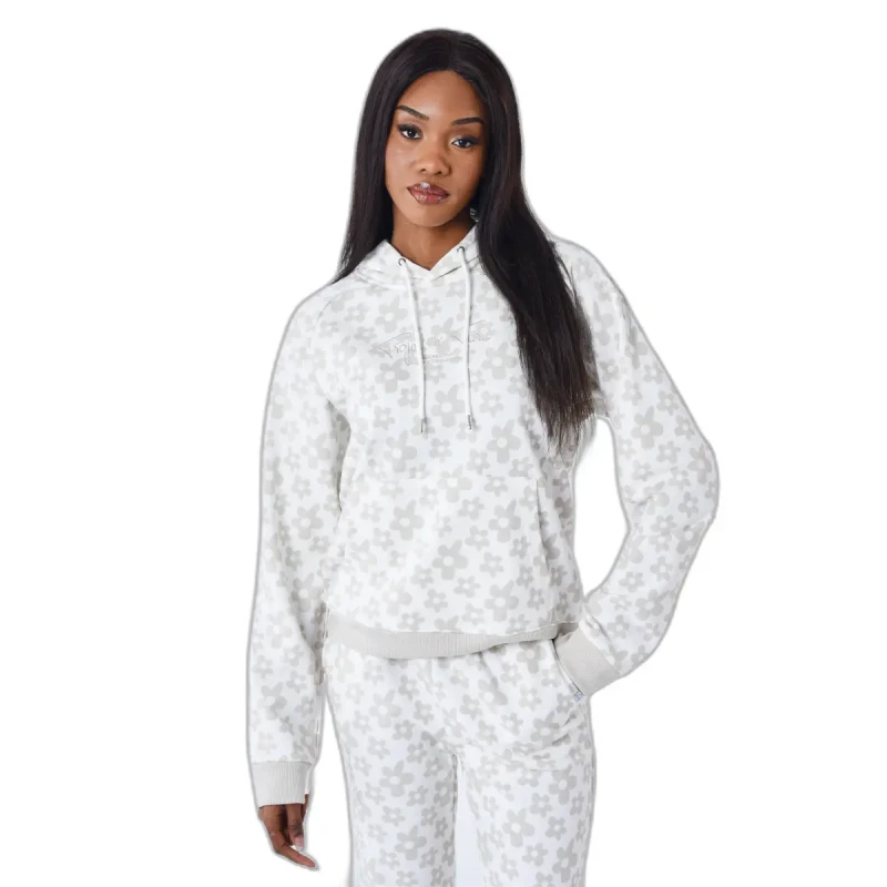 Image of Project X Paris Womens floral print hoodie Project X Paris Gris Female XS