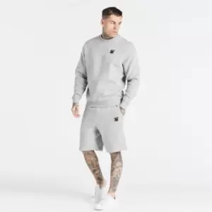 Image of SikSilk Plain Sweat Shorts - Grey