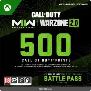 image of 500 CALL OF DUTY POINTS