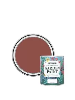 Image of Rust-Oleum Chalky Finish 750 Ml Garden Paint - Fire Brick