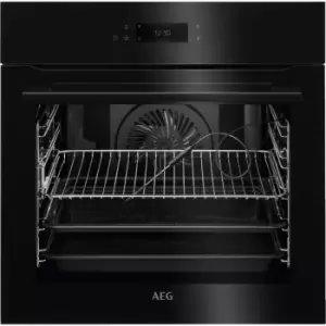 image of AEG AssistedCooking BPK748380B WiFi Connected Built In Electric Single Oven - Black - A++ Rated