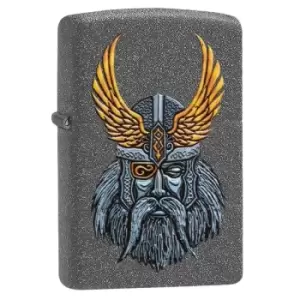 Image of Zippo Iron Stone 211 Odin Head Design windproof design