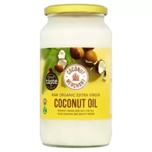 image of Coconut Merchant Raw Organic Extra Virgin Coconut Oil, 1L