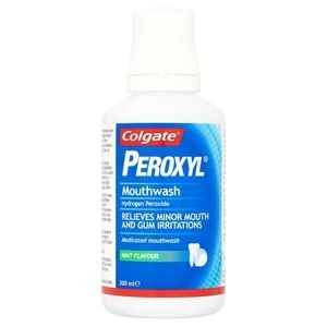 image of Colgate Peroxyl Mouthwash 300ml