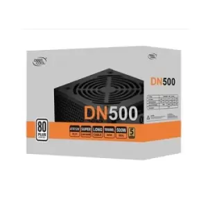 Image of DeepCool DN500 500W 120mm Silent High Performance Fan 80 PLUS White PSU