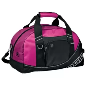 image of Ogio Half Dome Sports/Gym Duffle Bag (29.5 Litres) (hot Pink/Black)