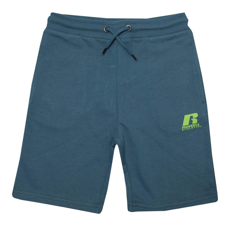 Image of Russell Athletic R Logo Short - Blue Blue 9 - 10 Years