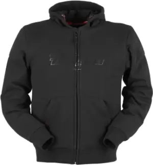 image of Furygan Luxio Evo Motorcycle Zip Hoodie, black, Size 2XL, black, Size 2XL