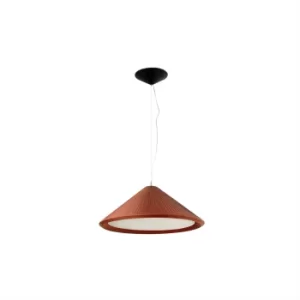 image of Hue Terracotta Pendant 70cm, E27