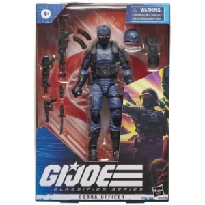 image of Hasbro G.I. Joe Classified Series 6" Cobra Officer Action Figure