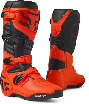 Image of FOX Comp Motocross Boots, orange, Size 45, orange, Size 45