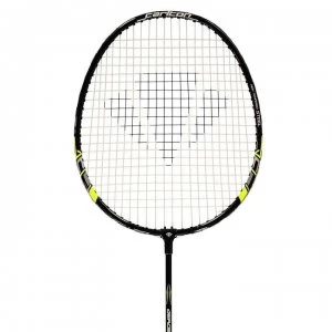 image of Carlton Aeroblade 1.0 Badminton Racket - Black/Yellow