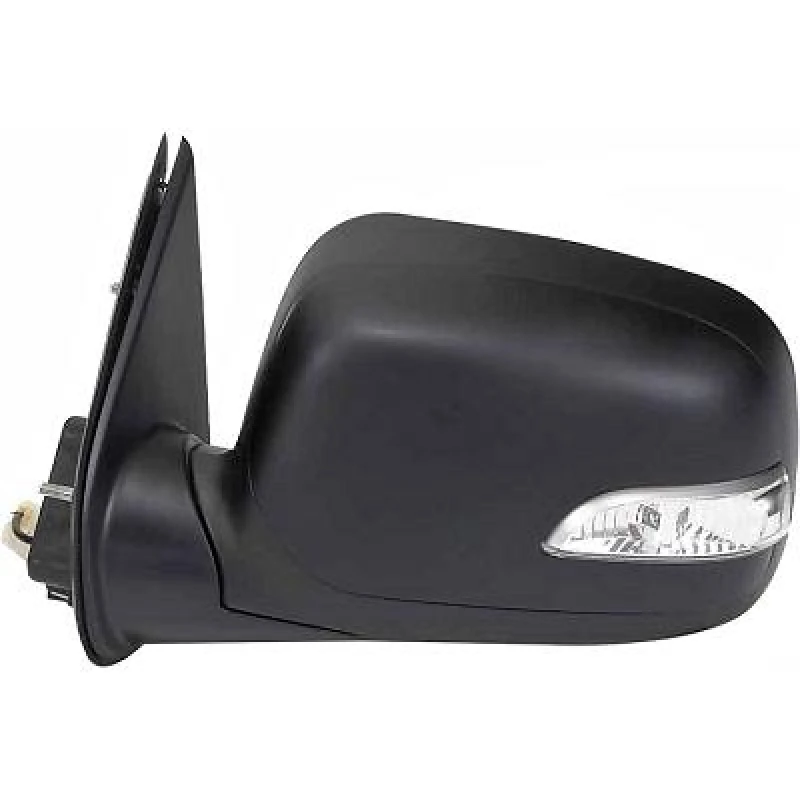 Image of DIEDERICHS 5403927 Wing mirror Left, black, Convex, Grained Outside Mirror (50)