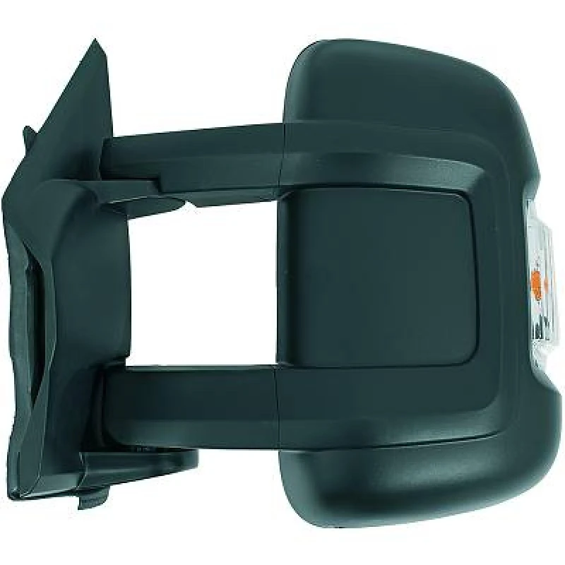 Image of DIEDERICHS 3484327 Wing mirror Left, with wide angle mirror, Grained Outside Mirror (50)