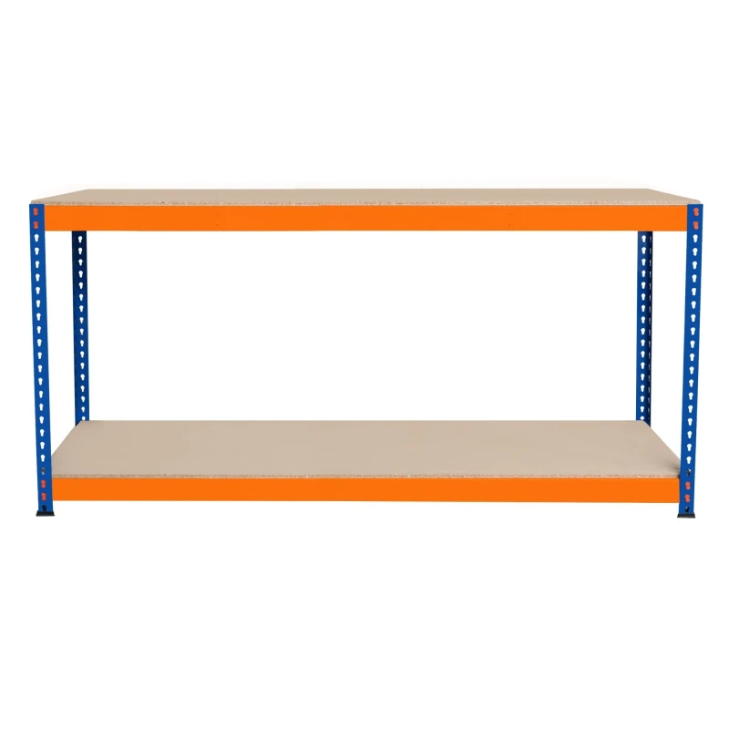 Image of Monster Racking S-Rax 2 Tier Workbench - 180Cm X 45Cm X 90Cm