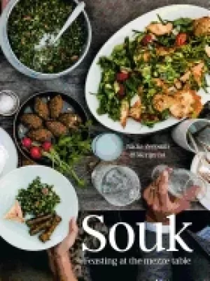Image of souk feasting at the mezze table