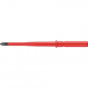Image of Wera Kraftform Kompakt 65I Pozi VDE Interchangeable Screwdriver Blade PZ2 154mm