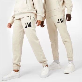 image of Jack Wills Unisex Varsity Joggers - Beige