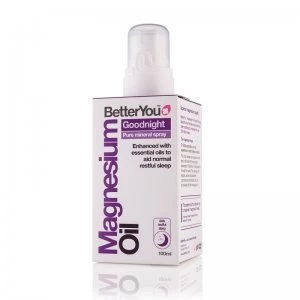 image of Better You Magnesium Oil Goodnight Mineral Spray - 100ml