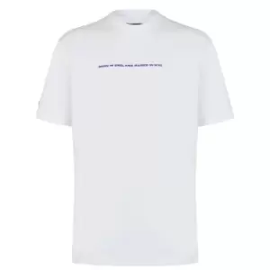 image of Kangol Back Logo T Shirt Mens - White