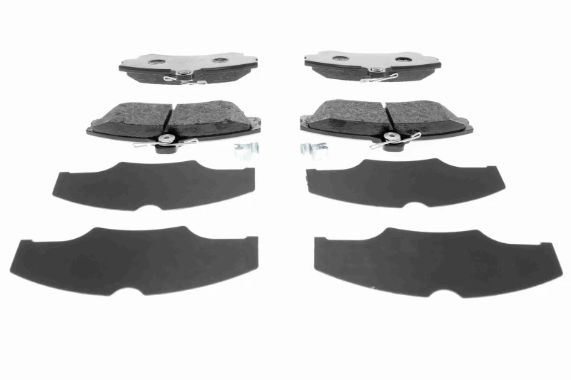 Image of ACKOJA A37-0024 Brake pad set Original ACKOJA Quality Front Axle, with acoustic wear warning, with accessories, with brake caliper screws Brake Pad S