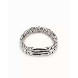 image of Heavy Metal Silver Metal Bracelet