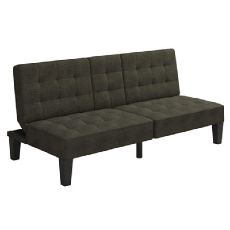 Image of Dorel Adalynn Convertible Futon Grey Linen, Grey 2288429QEUK