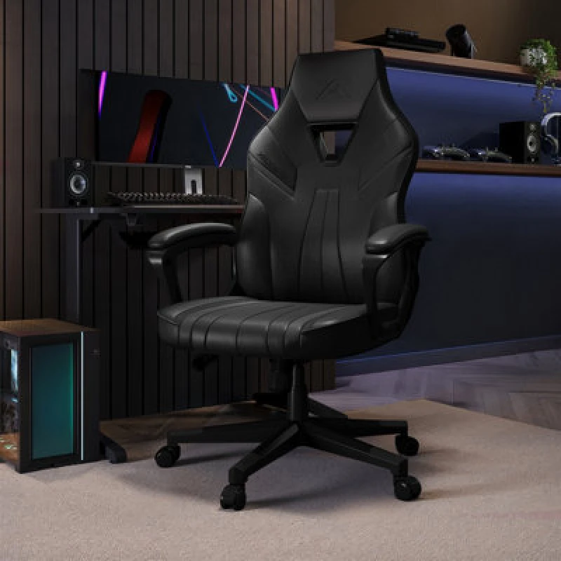 Image of X Rocker Tempest Ergonomic PC Office Gaming Chair - Black 2025235