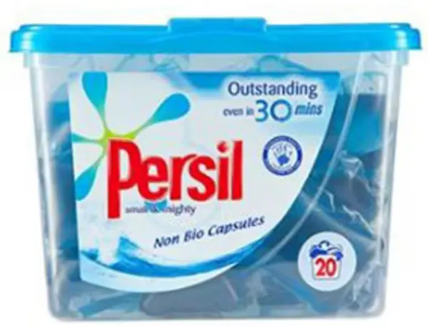 image of Persil Non Bio Washing Capsules 50x Washes