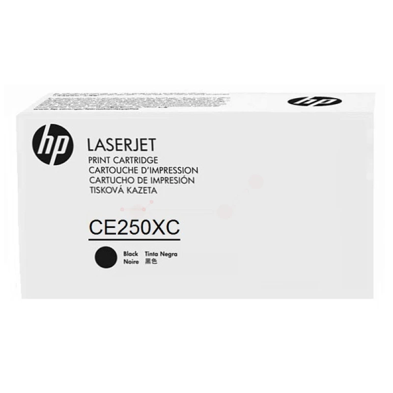 Image of HP CE250XC/504X Toner cartridge Black high-capacity Contract. 10.5K pa