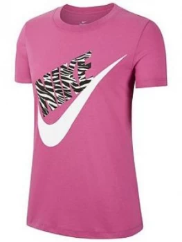Image of Nike Nsw Prep Futura 1 T-Shirt - Fuchsia