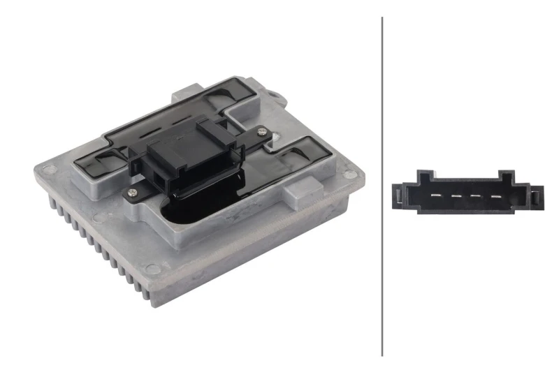 Image of HELLA Blower motor regulator HELLA 5HL 366 410-231