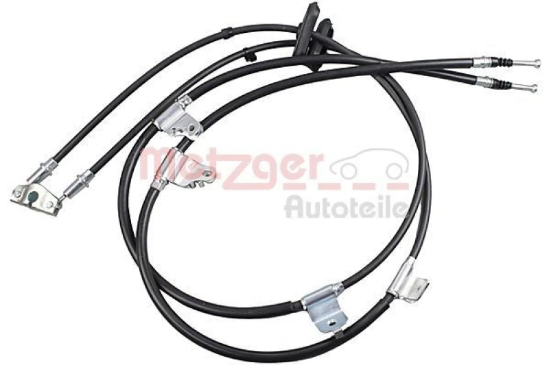 Image of Handbrake cable METZGER 1.OP024