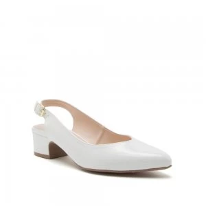 image of Qupid Swing 18 Slingback Court White